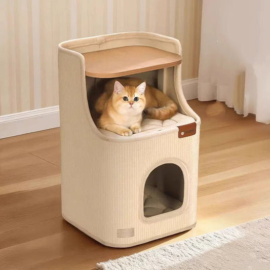😺Square Cat Bed - Multi-Functional Pet Furniture🐾