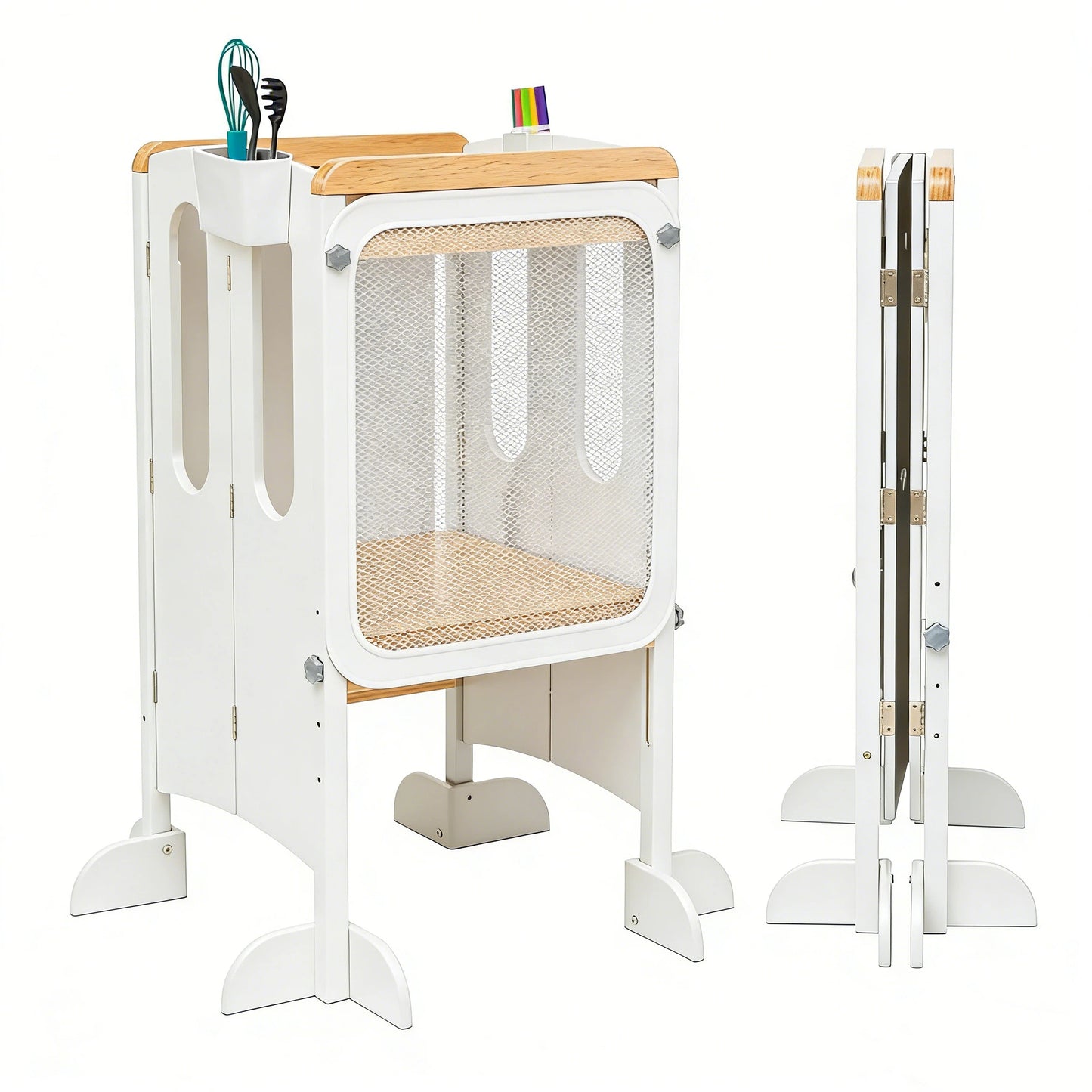 ✨👶Foldable Grow Learning Toddler Tower🏃‍♂️