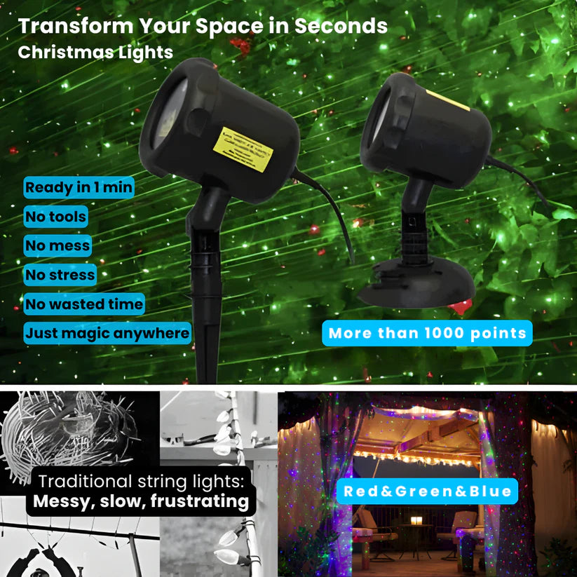 💥High Power 3D Laser🌠 Projector📽️✨