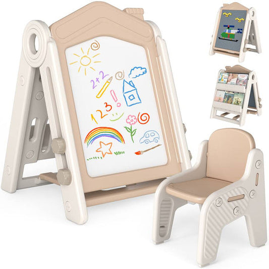 🎨4-in-1 Foldable Children's Easel