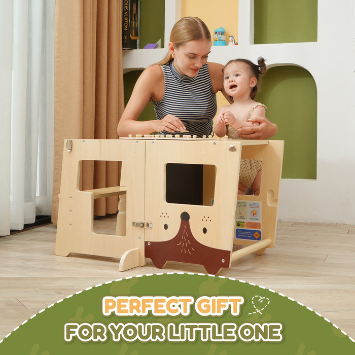 ✨👶Montessori Convertible Learning Tower