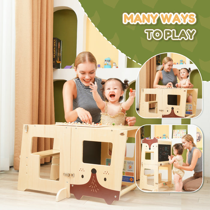 ✨👶Montessori Convertible Learning Tower