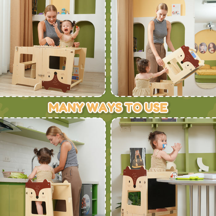 ✨👶Montessori Convertible Learning Tower
