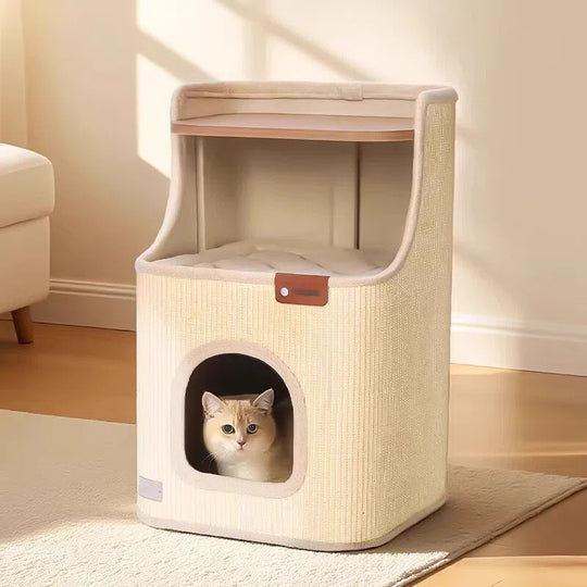 😺Square Cat Bed - Multi-Functional Pet Furniture🐾