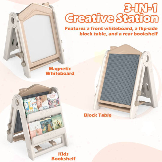 🎨4-in-1 Foldable Children's Easel