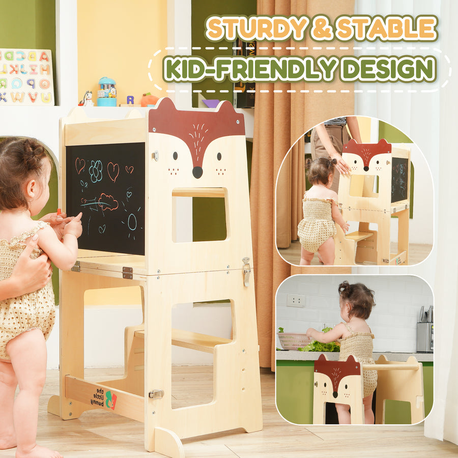 ✨👶Montessori Convertible Learning Tower