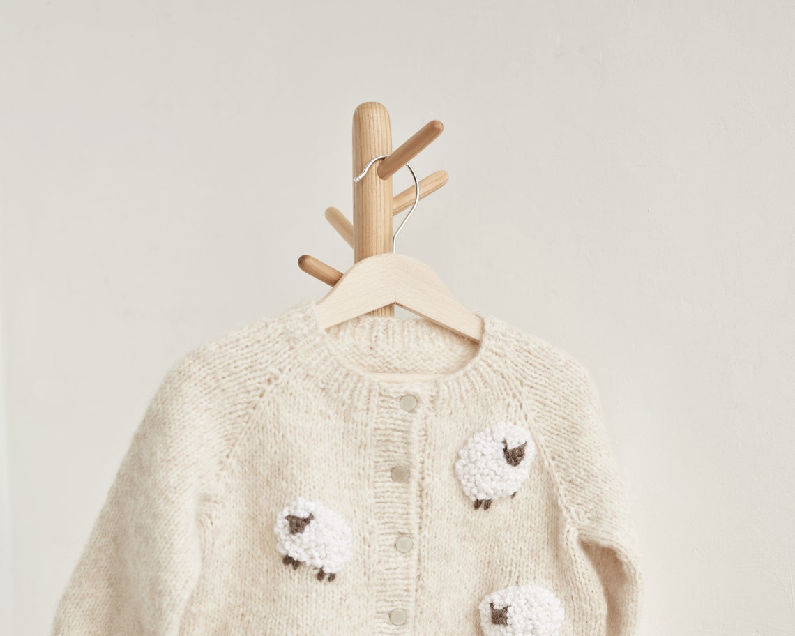 Kids Wooden Clothes Rack | Montessori Furniture | Toddler Coat Hanger Stand | 18M+