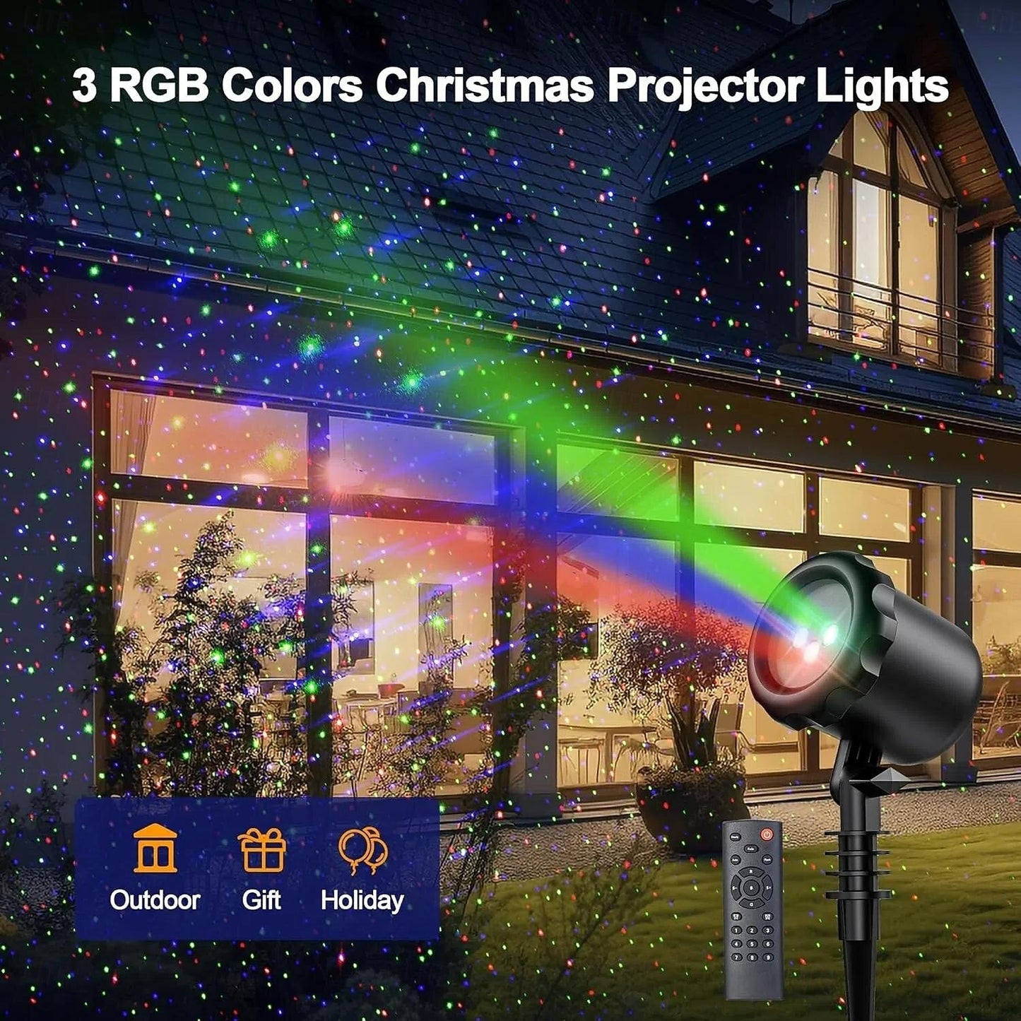 💥High Power 3D Laser🌠 Projector📽️✨